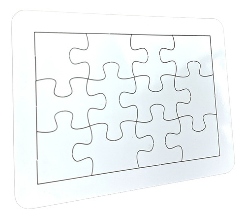 10 Quebra Cabeças De Mdf  12 Peças Para Sublimação 18x13cm