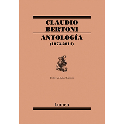 Antología Claudio Bertoni (1973-2014)