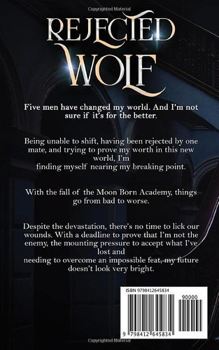 Rejected Wolf A Reverse Harem Shifter Romance Moon., De Hunt, Rune. Editorial Independently Published En Inglés