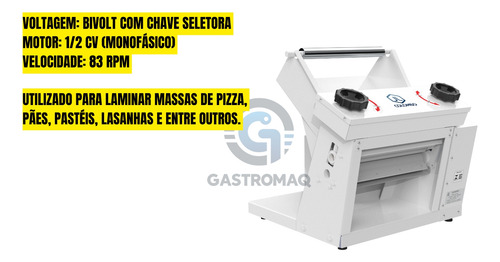 Cilindro Laminador De Massas Jl Colombo Industrial Bivolt