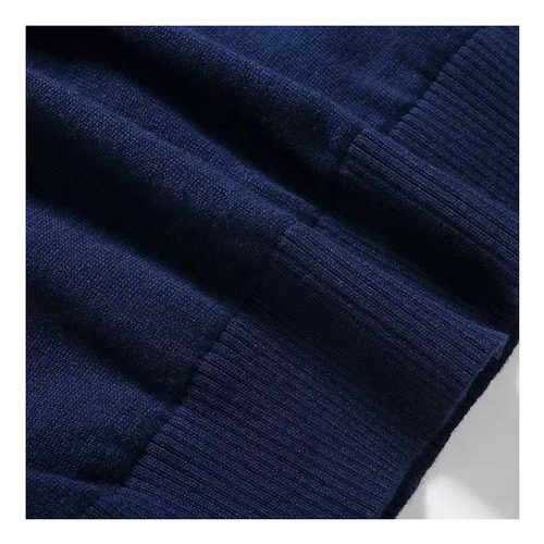 Suéteres Para Hombre Chaleco Sin Mangas Punto 100% Algodón /
