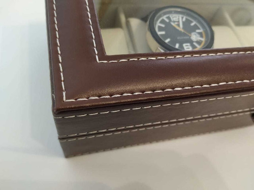 Imagen 7 de 9 de Estuche Caja Organizador Para 6 Relojes