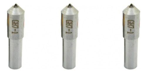 3 Tocadores De Diamante Con Punta De Octaedro Para Amoladora