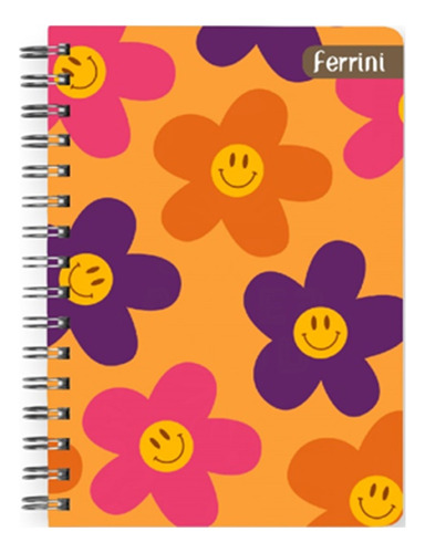 Libreta Francesa Ferrini 6pack Doble Aro Diseños 120h Color Raya