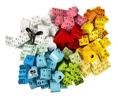 Blocos de montar LegoDuplo Heart box 80 peças em caixa