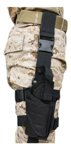 Soporte Para Bolso Tactical Army, Color Negro, Con Forma De