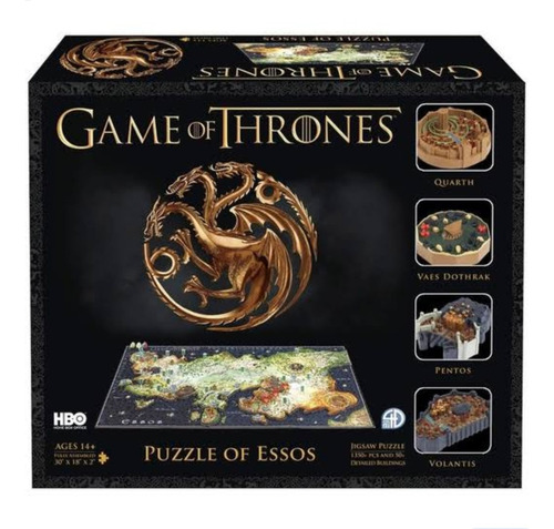  Rompecabezas4d Juego De Tronos 4dcity Esso Game Of Thrones 