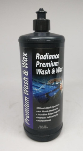 P&s Radiance Wash & Wax Shampoo Con Cera 946 Ml- Highgloss 