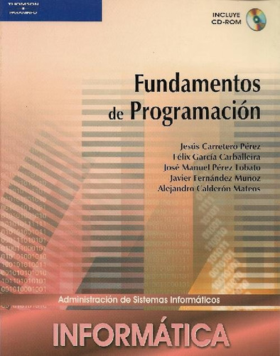Libro Fundamentos De Programación De Jesús Carretero Pérez J