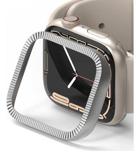 Case Ringke Bezel Premium Rol Para Apple Watch 41mm (acero)