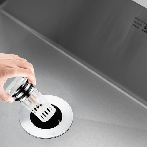 Tapón Para Fregadero De Baño Emergente Colador De Drenaje Co