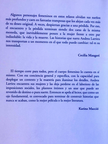 Encontradas Y Perdidas Libro Cuentos Andrea Larrieu