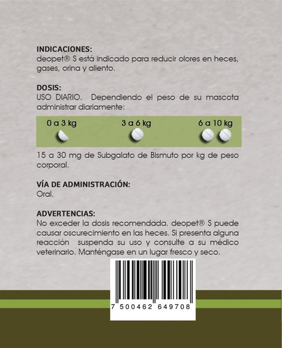 Imagen 4 de 5 de Deopet S Premios Para Perro: Reducen Malos Olores