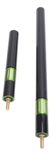 Extensión De Billar De Aluminio, 2 Piezas, Fibra De Carbono