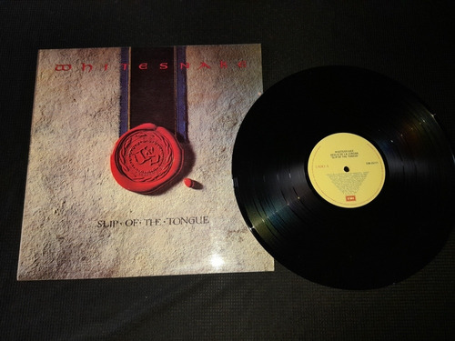 Whistesnake Slip Of The Tongue Vinyl Lp Original Venezuela