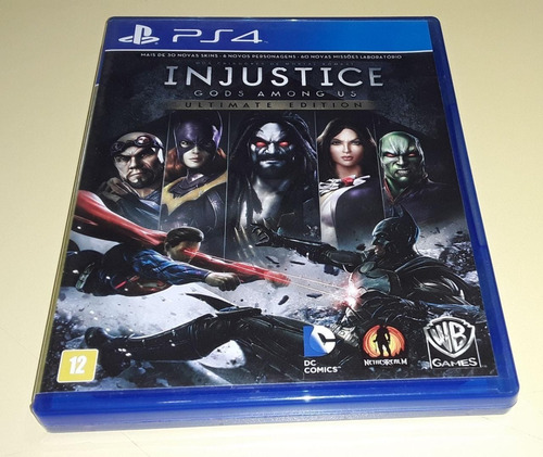 Injustice God Among Us Ultimate Edition - Ps4 - Usado