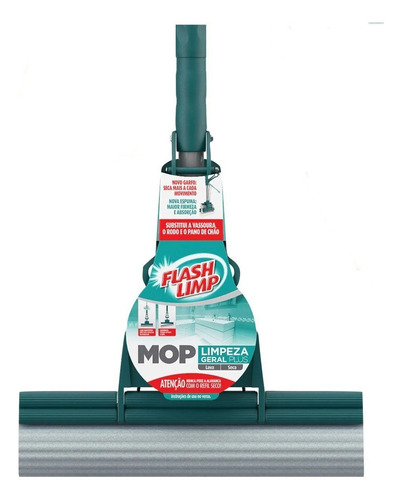Mop Limpeza Geral Plus Mop7671 Flashlimp Cor VERDE ESMERALDA