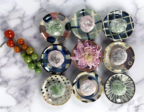 Set De Platos Aperitivo Redonda Porcelana 6 Pz 25.4 Cm