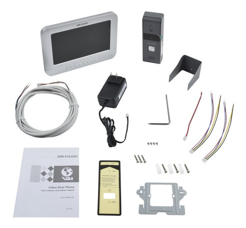 Imagen 2 de 3 de Kit De Videoportero Analógico Con Pantalla Lcd A Color De 7