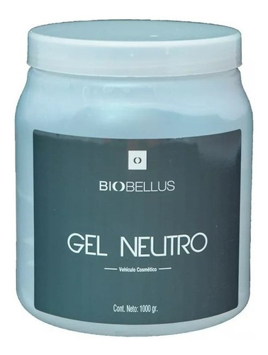 Gel Neutro Biobellus 1 Kg Reductor Electrodos Profesional X6