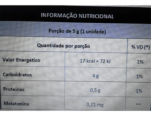 Melatonina Gummy Sabor Maracujá 30 Gomas Sem Açucar Off