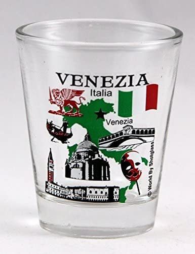 Vaso Chupito Coleccion Ciudad Italiana