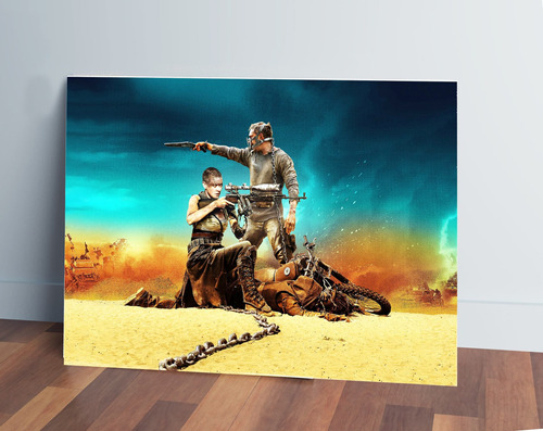 Cuadro Mad Max 388 70x100 Mdf Memoestampados