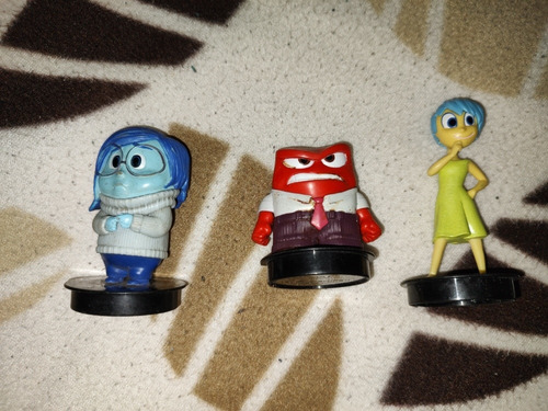 Cinemex Figuras D Vaso Promocional Disney Pixar Intensamente