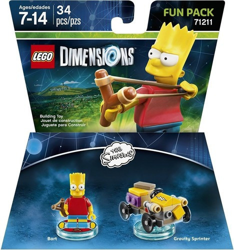   Dimensions Simpsons Bart Fun Pack