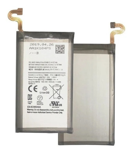 Bateria Pila Para Samsung S9 Sm-g9600 Eb-bg960abe 3000mah