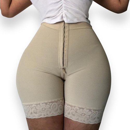 Short Cinta Modeladora Alta Compressão Plus Size Calcinha P