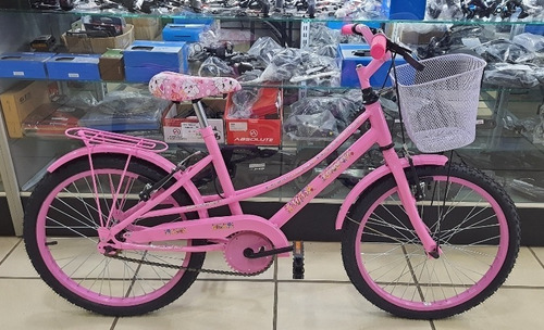 Bicicleta Infantil Aro 20 Rharu Miss Bike Feminina Tipo Ceci