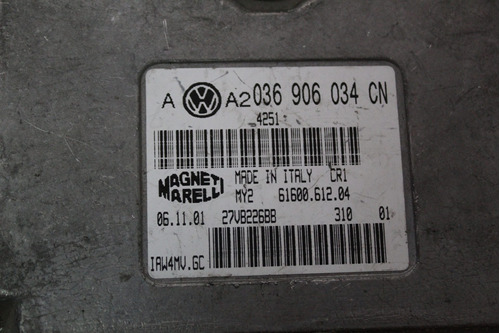 Centralita De Motor Volkswagen Golf 4 1,6 Cm-367