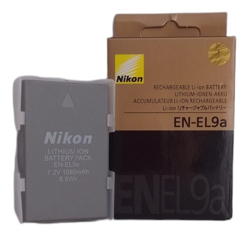 Bat-eria Enel9a P/nikon Slr D5000, D3000, D40 E D60 Da Nikon