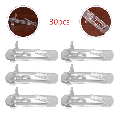 2 X 30 Uds Pasadores De Estante Clavijas De Soporte Para