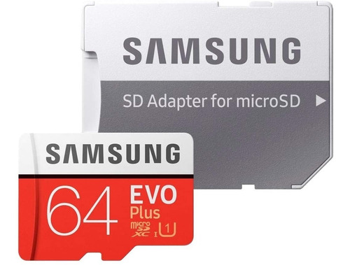 Tarjeta De Memoria Samsung Micro Sdxc 64gb Clase 10
