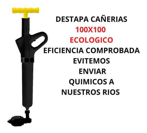 Imagen 3 de 10 de Sopapa Destapa Inodoro, Rejilla, Cañería A Presión Barovo