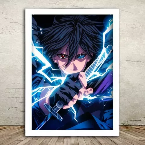 Anime Naruto Chidori Sasuke Uchiha HD Wall Decorative Poster