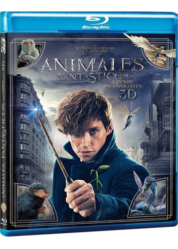 Animales Fantasticos Y Donde Encontrarlos Blu-ray 3d + Br