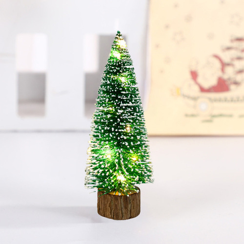 Mini Árbol De Navidad Con Iluminación Led, Árbol De Navidad