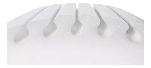 Almohada Soñador De Espuma Air Loop 60x40 Springwall Blanco