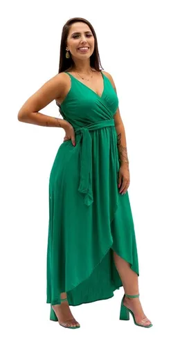 Vestido longo elisa farm 2025