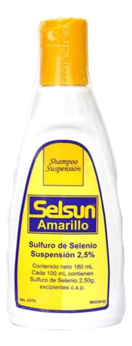 Shampoo  Selsun Amarillo X180ml - Ml A $416