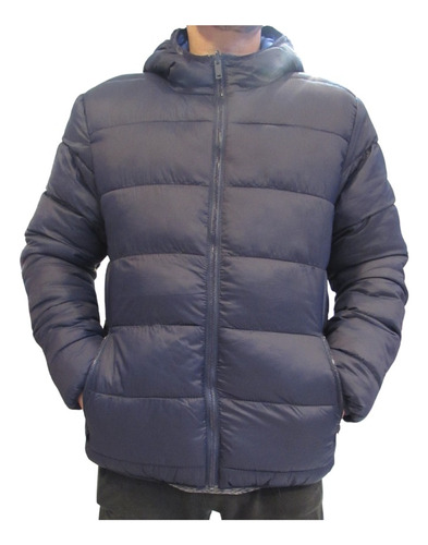 Campera Azul Reversible Masc