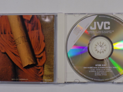 Sadao Watanabe Autumn Blow Cd Japón Free Jazz Fusión 1990 (Usado)