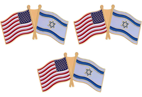 Bandera De Israel Pin De Solapa Amistad Nacional.