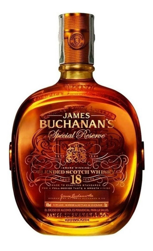 Whisky Buchanans 18 Años 750ml Original - mL a $415