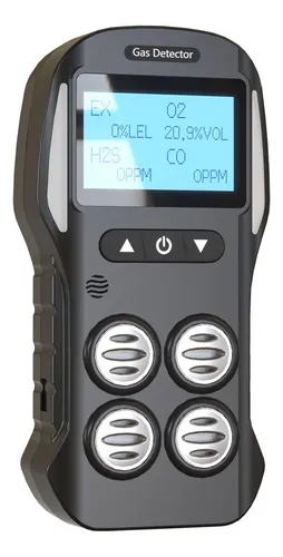 comprar Detector De Gas Portátil Akstest 4 H2s O2 Co Lel Mmg