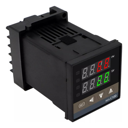 Kit Controlador Temperatura Digital Pid 40a Rex-c100 Bivolt