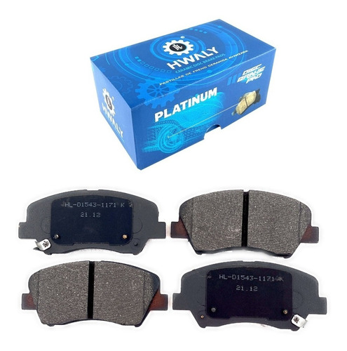 Pastillas De Freno Delantera Hyundai Veloster 1.6 2011-2016